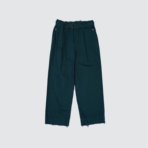 【YOKE】BELTED WIDE-LEGGED DENIM TROUSERS | CIENTO BLOG