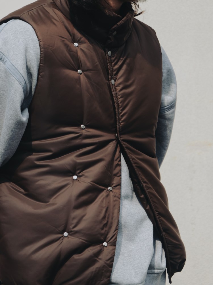 nonnative】ダブル仕様のダウンベスト “HIKER PUFF VEST POLY TAFFETA” | CIENTO BLOG