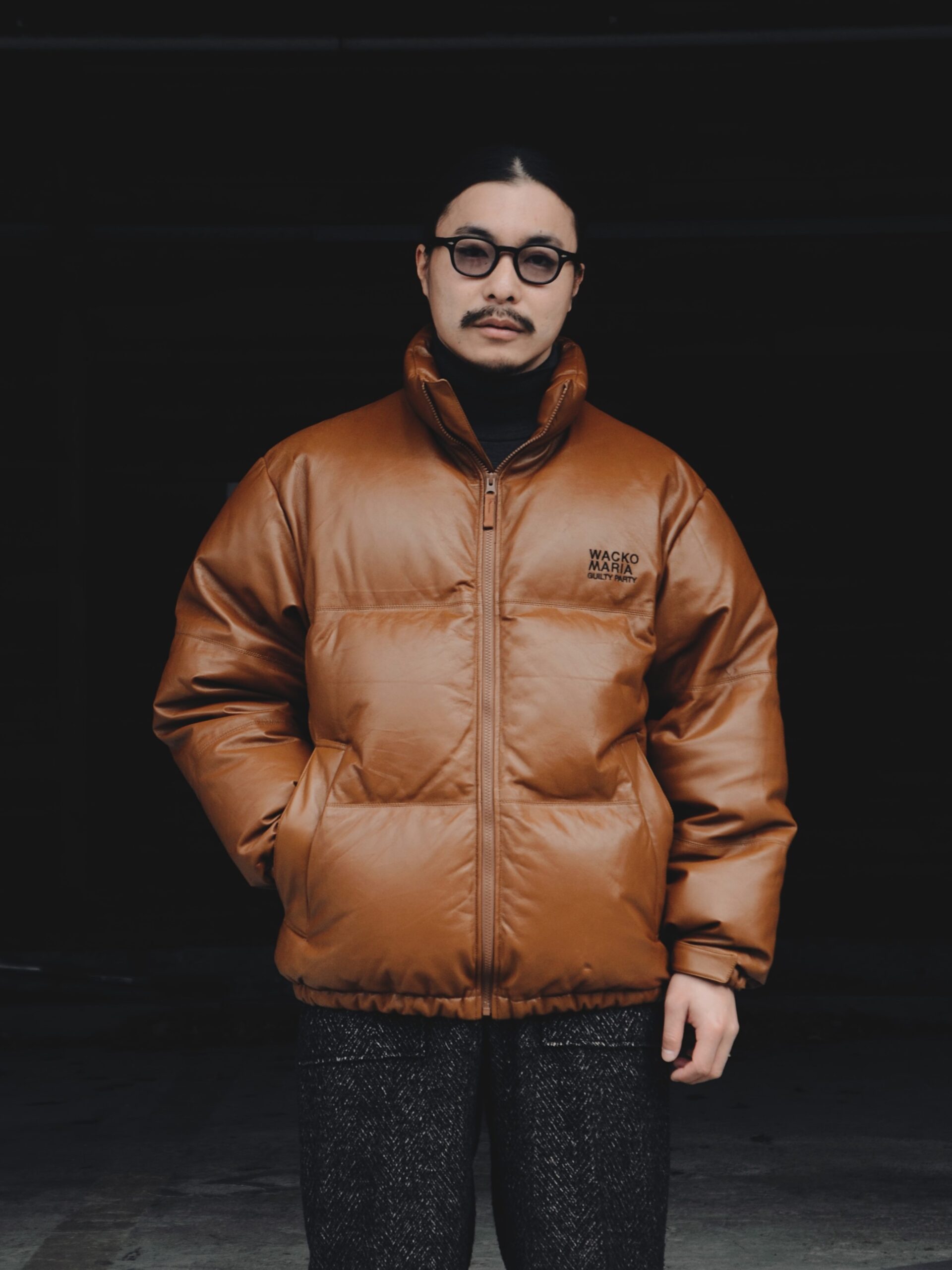 WACKO MARIA】 名作 “LEATHER DOWN JACKET (TYPE-2)”に新色「BROWN」が登場です | CIENTO BLOG